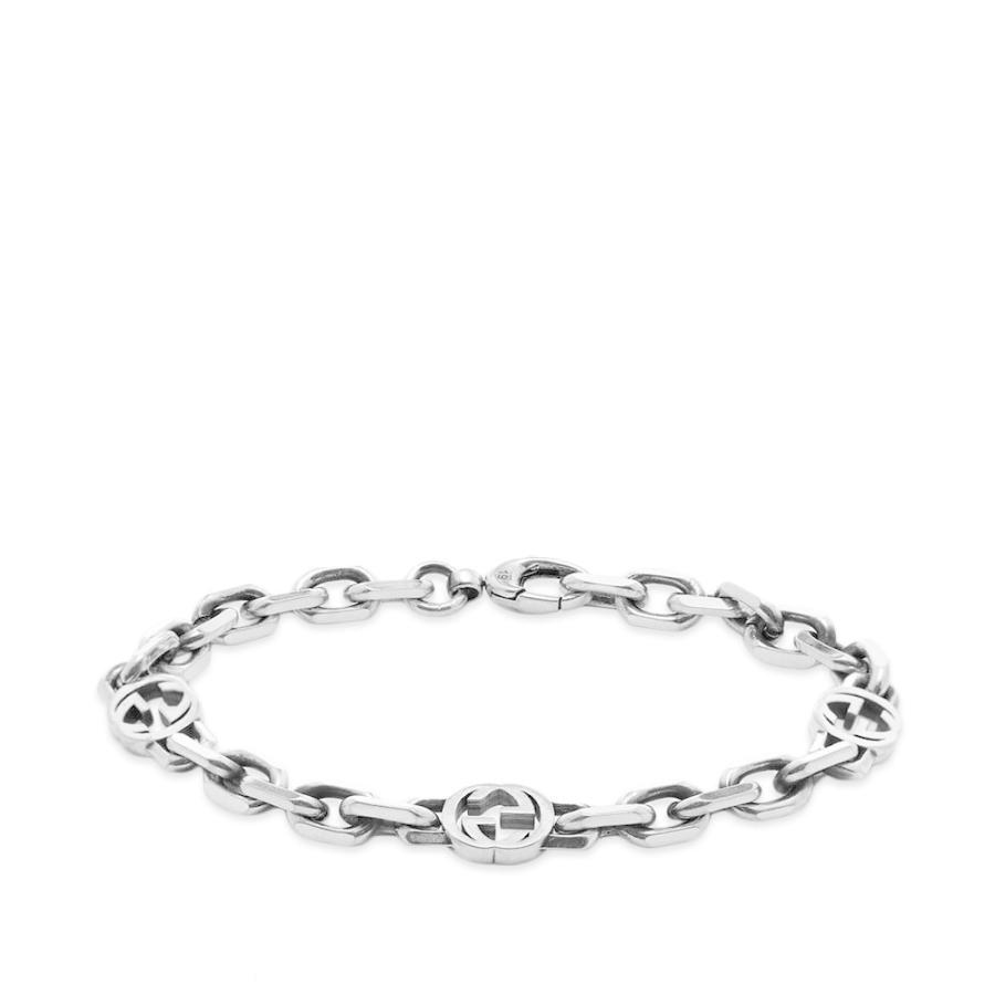 グッチ Gucci Jewellery メンズ ブレスレット ジュエリー アクセサリー Gucci Interlocking G Bracelet M Aged Sterling Silver Sc Ff69b9d923 フェルマート Fermart 1号店 通販 Yahoo ショッピング