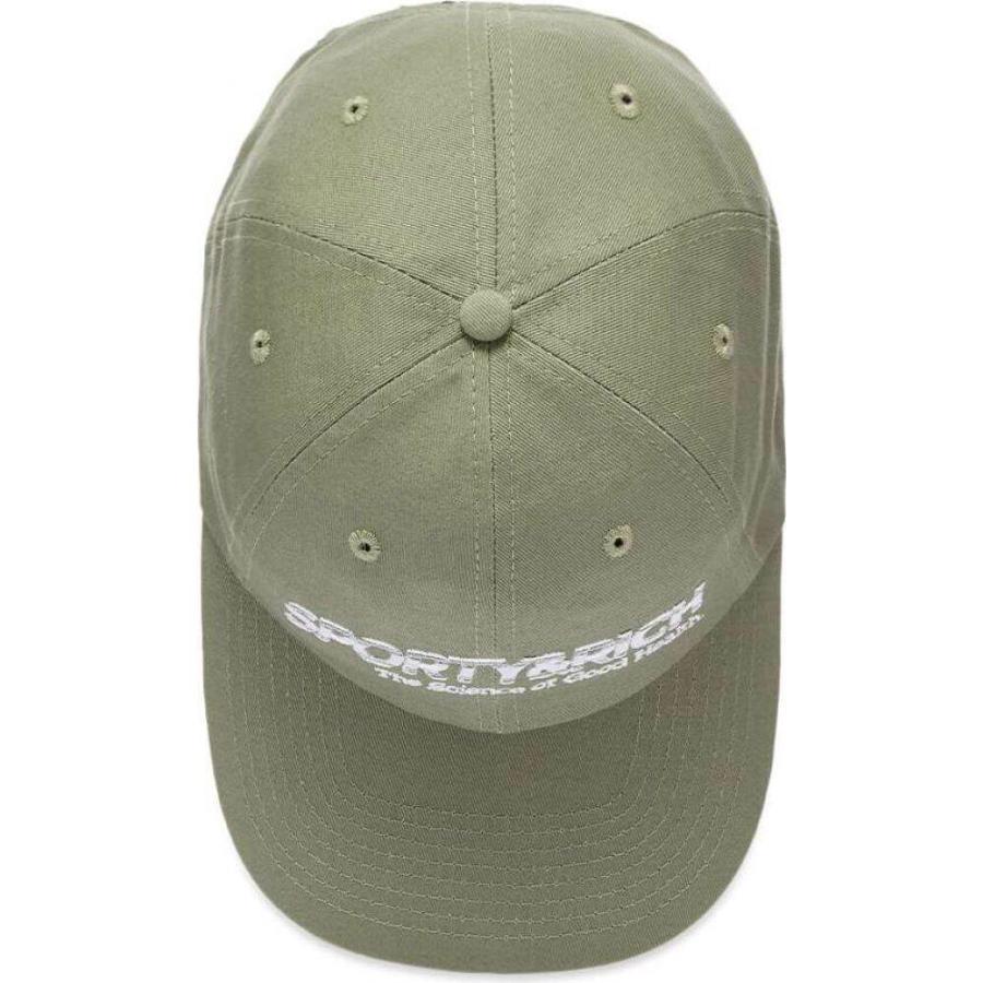 人気急上昇 Sporty Rich Sea White Cap Logo Science 帽子 キャップ メンズ Rich Sporty リッチ アンド スポーティ メンズ キャップ リッチ アンド スポーティ 帽子