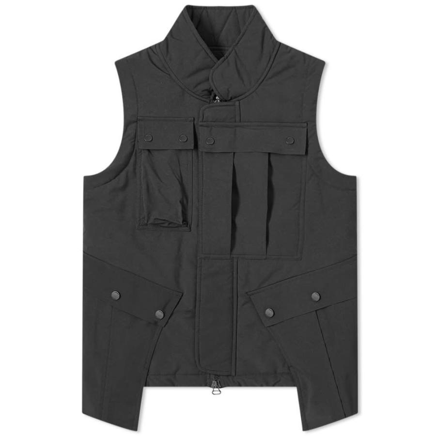 マハリシ Maharishi メンズ ベスト ジレ トップス Multi Pocket Tactical Vest Black Www Theatrefortantoine Com