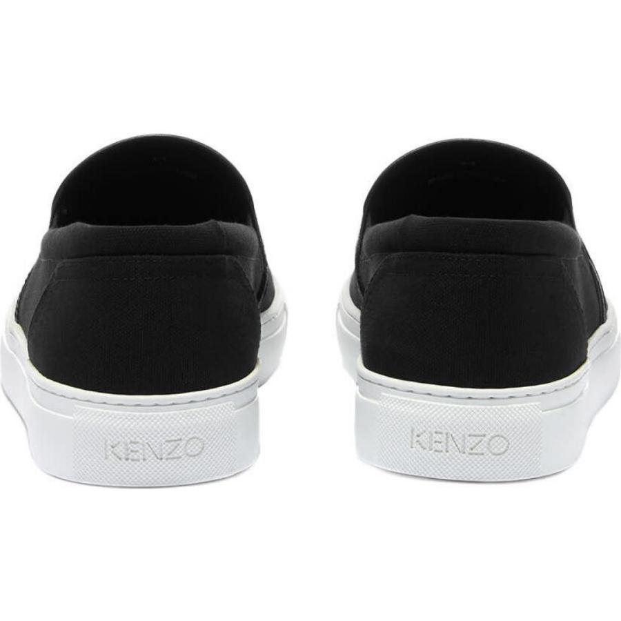 受賞店舗 ケンゾー Kenzo メンズ スリッポン フラット スニーカー シューズ 靴 Embroidered Tiger Slip On Sneaker Black 値引きする Cih Dev Humbird Com