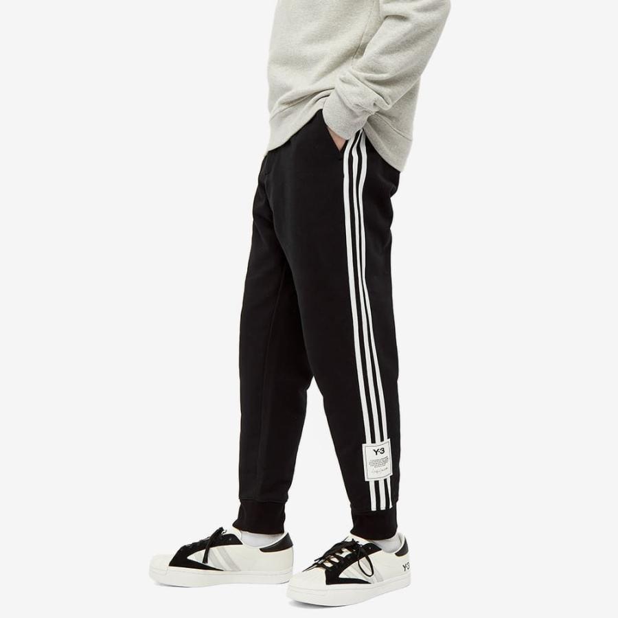 ワイスリー Y 3 メンズ スウェット ジャージ ボトムス パンツ 3 Stripe Terry Cuff Pant Black Sc Ff72b237db フェルマート Fermart 1号店 通販 Yahoo ショッピング