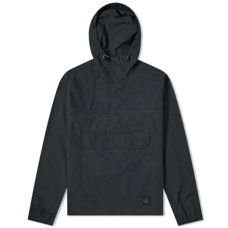 開店祝い ポールスミス Paul Smith メンズ アウター Ripstop Popover Hooded Cagoule Navy 国際ブランド Jar Aiou Edu Pk