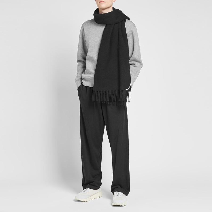 アクネ ストゥディオズ Acne Studios メンズ マフラー スカーフ ストール Canada New Scarf Black Sc Ff811a1375 フェルマート Fermart 1号店 通販 Yahoo ショッピング