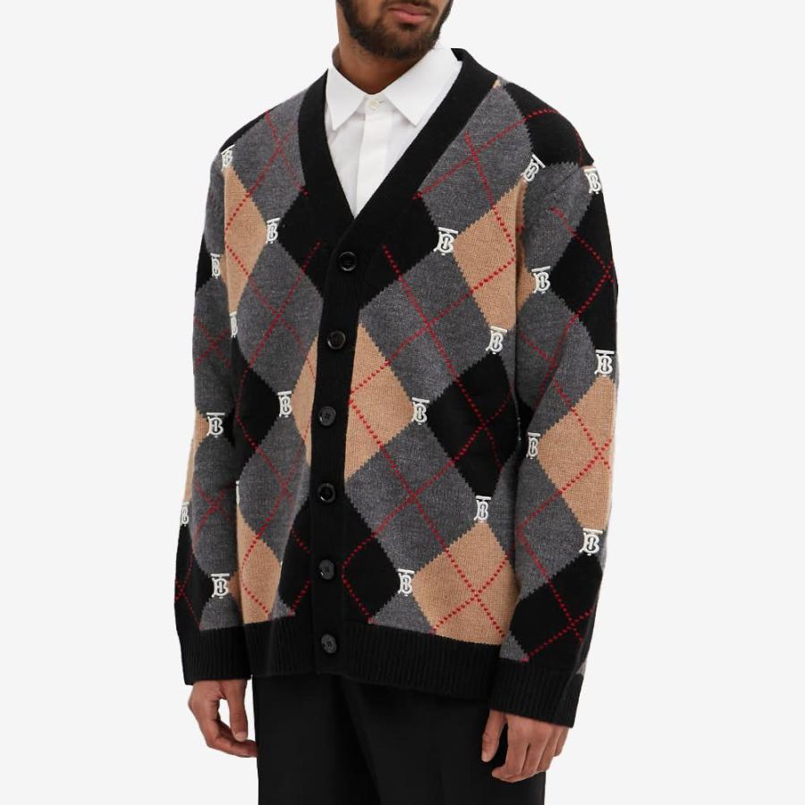 格安即決 Burberry バーバリー メンズ Camel Cardigan Argyle Ackerman トップス カーディガン カーディガン サイズ S Www Gatorheatandair Com