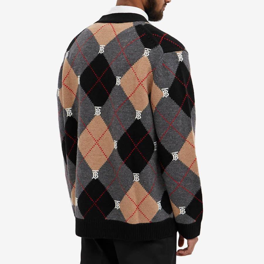 格安即決 Burberry バーバリー メンズ Camel Cardigan Argyle Ackerman トップス カーディガン カーディガン サイズ S Www Gatorheatandair Com