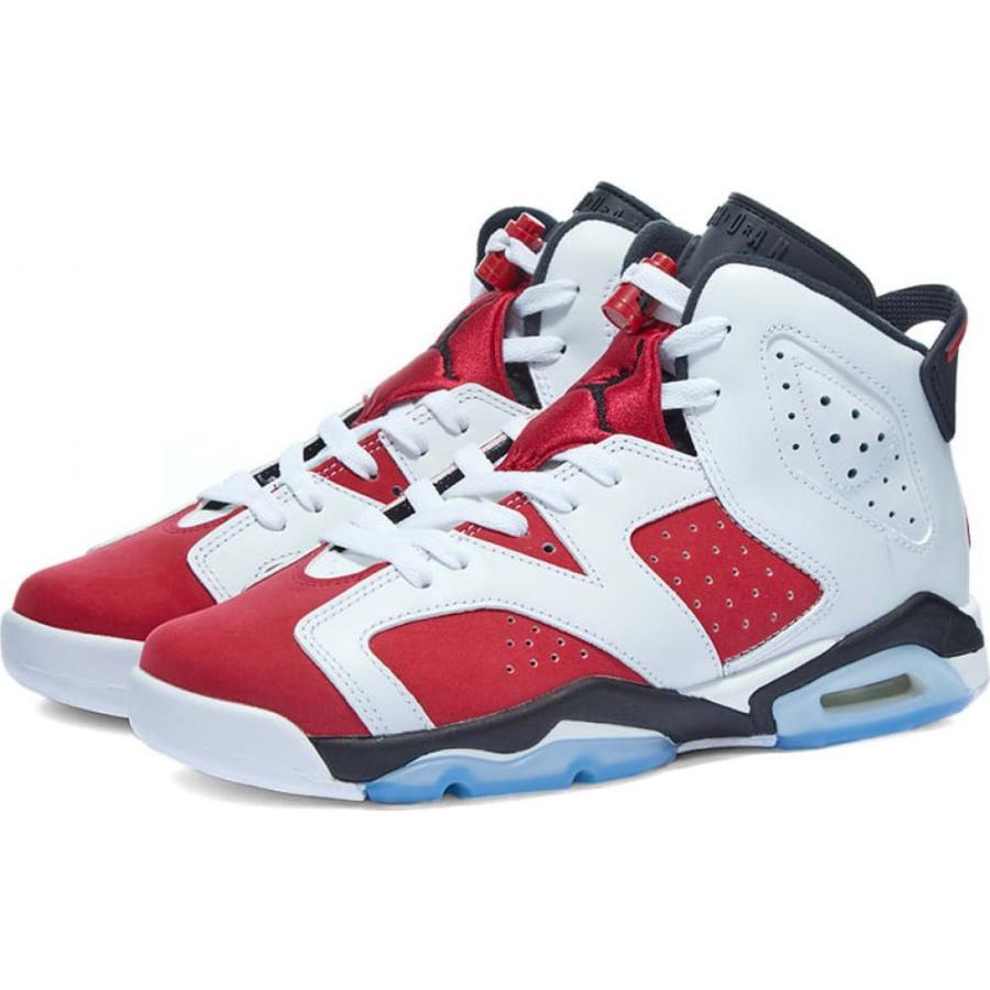 史上最も激安 ナイキ ジョーダン Nike Jordan メンズ スニーカー シューズ 靴 Air Jordan 6 Retro Gs White Carmine Black 高速配送 Janusmaister Com