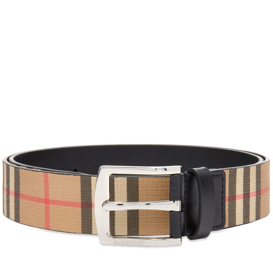 国内外の人気が集結 Burberry バーバリー ベルト メンズ ファッション小物 バーバリー Burberry メンズ ベルト Gray Vintage Check Belt Archive Beige 財布 帽子 ファッション小物 Smssvg Org
