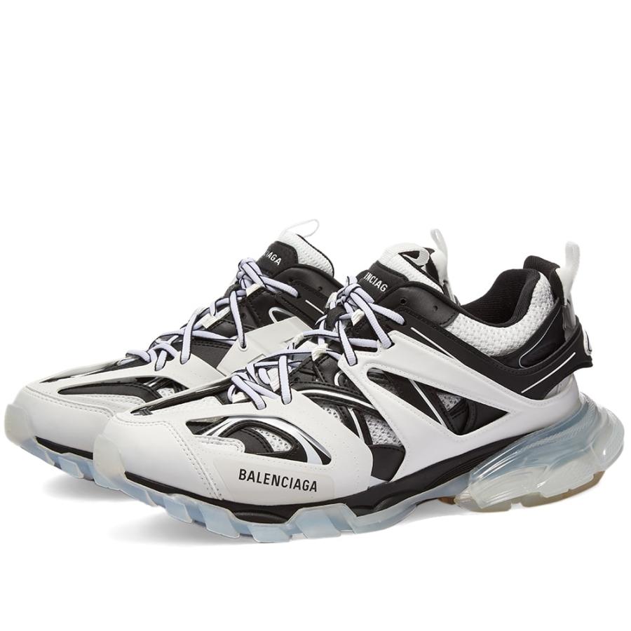 通販 人気 Balenciaga バレンシアガ スニーカー メンズ シューズ 靴 バレンシアガ Balenciaga メンズ スニーカー シューズ 靴 Track Clearsole Sneaker White Black シューズ