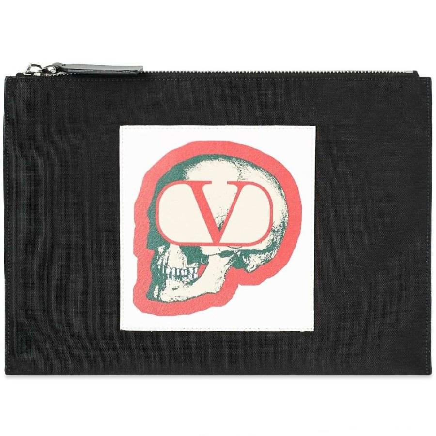 Fermart ポーチ Pouch Zip X Pouch Black White Red 1号店 Zip Undercover メンズ Valentino Skull Undercover Sc Ffa53fbfed フェルマート Nylon ヴァレンティノ