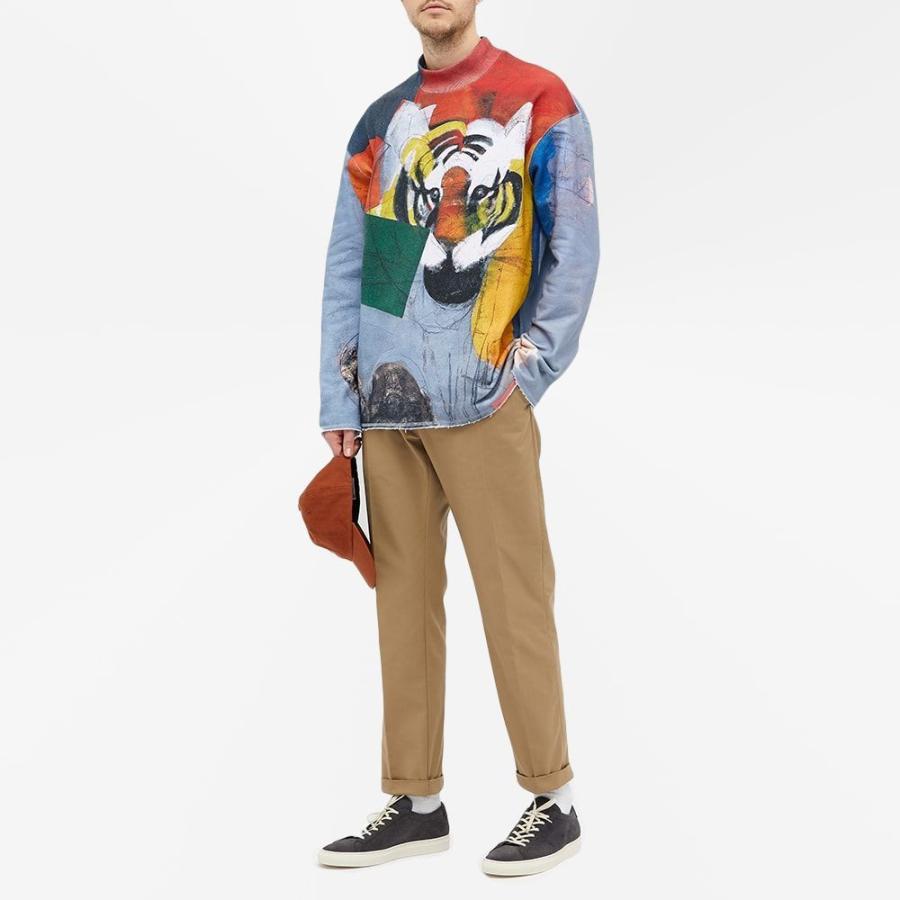 注目の福袋 Over All トップス Abstract スウェット トレーナー メンズ Kenzo ケンゾー Print Sweat Multi Crew Tiger Sc Ffd58c1f21