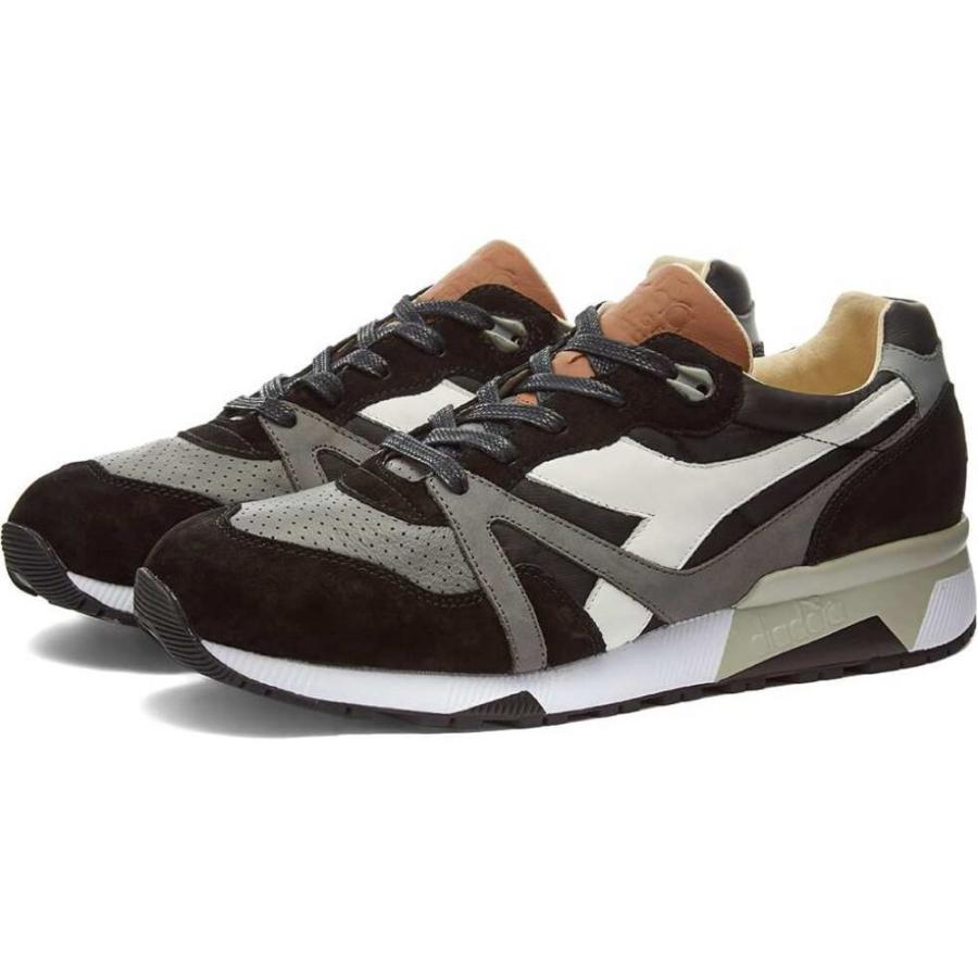 高級感 ディアドラ Diadora メンズ スニーカー シューズ 靴 N9000 H Ita Black Charcoal Grey White 超人気 Ventas Capressocafe Com