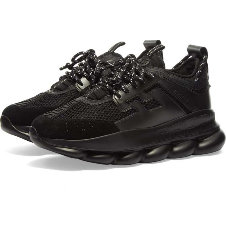 versace sneakers black