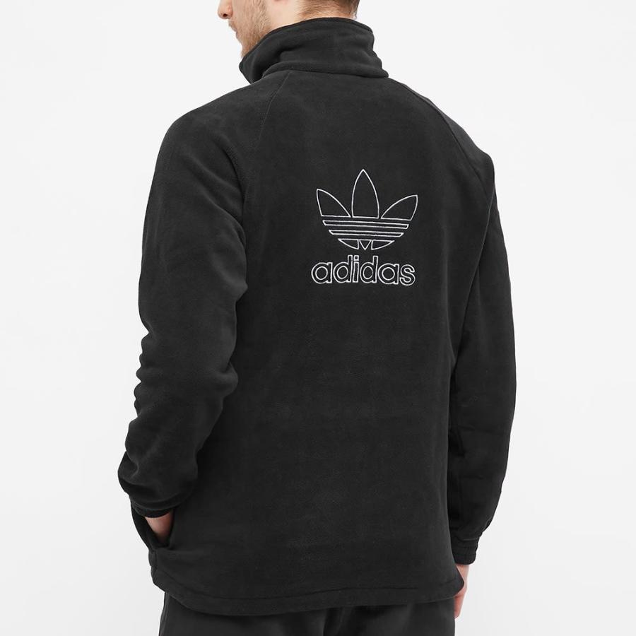 アディダス フルジップスウェットシャツ Adicolor Classics Trefoil Teddy メンズ 超歓迎された