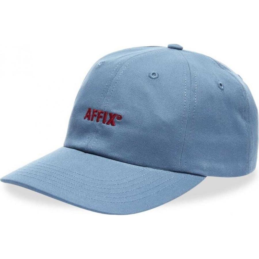 アフィクス Affix メンズ キャップ 帽子 Basic Logo Cap Blue Morenotafurt Com