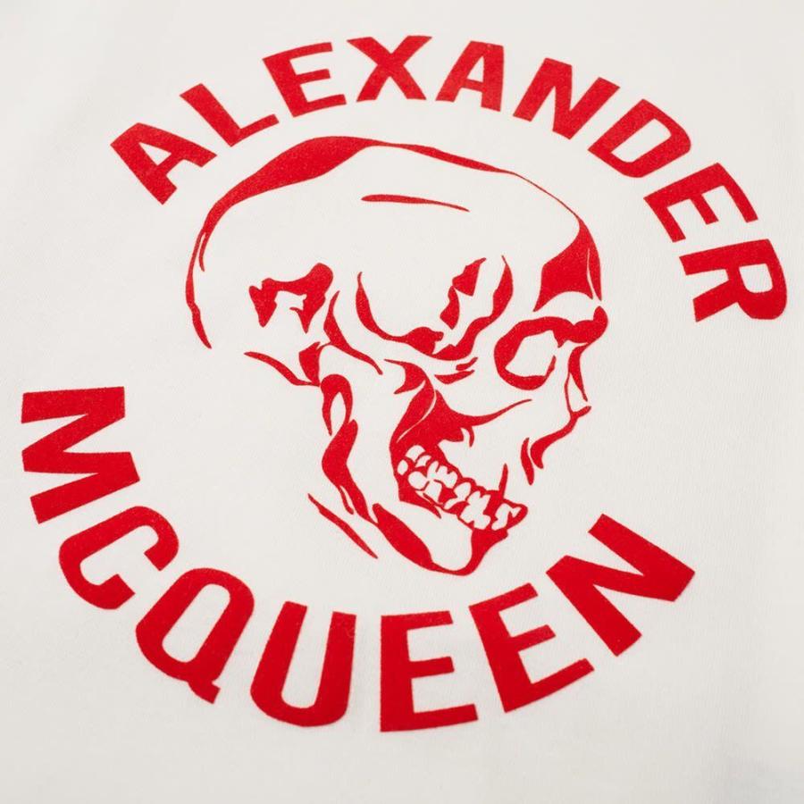 アレキサンダー マックイーン Alexander Mcqueen メンズ Tシャツ ロゴtシャツ トップス Flocked Skull Logo Tee White Red Sc Ffcc フェルマート Fermart 1号店 通販 Yahoo ショッピング