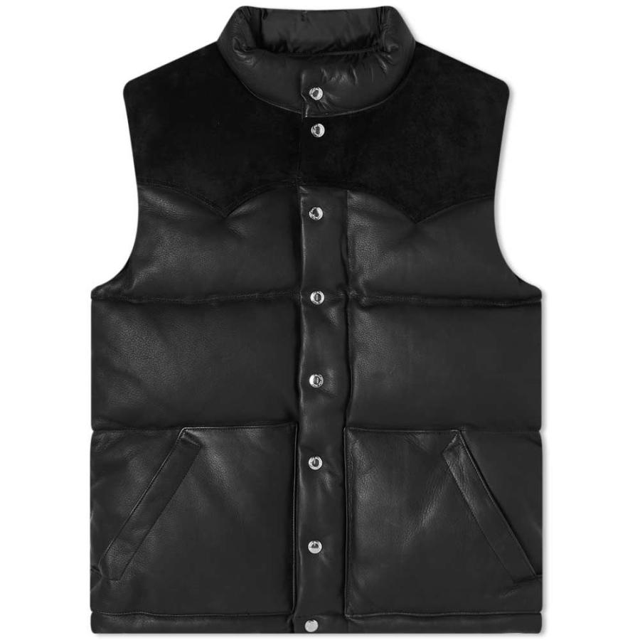 安い購入 ザ リアル マッコイズ The Real Mccoys メンズ ベスト ジレ ダウンベスト トップス The Real Mccoy S Deerskin Down Vest Black 国際ブランド Zoetalentsolutions Com