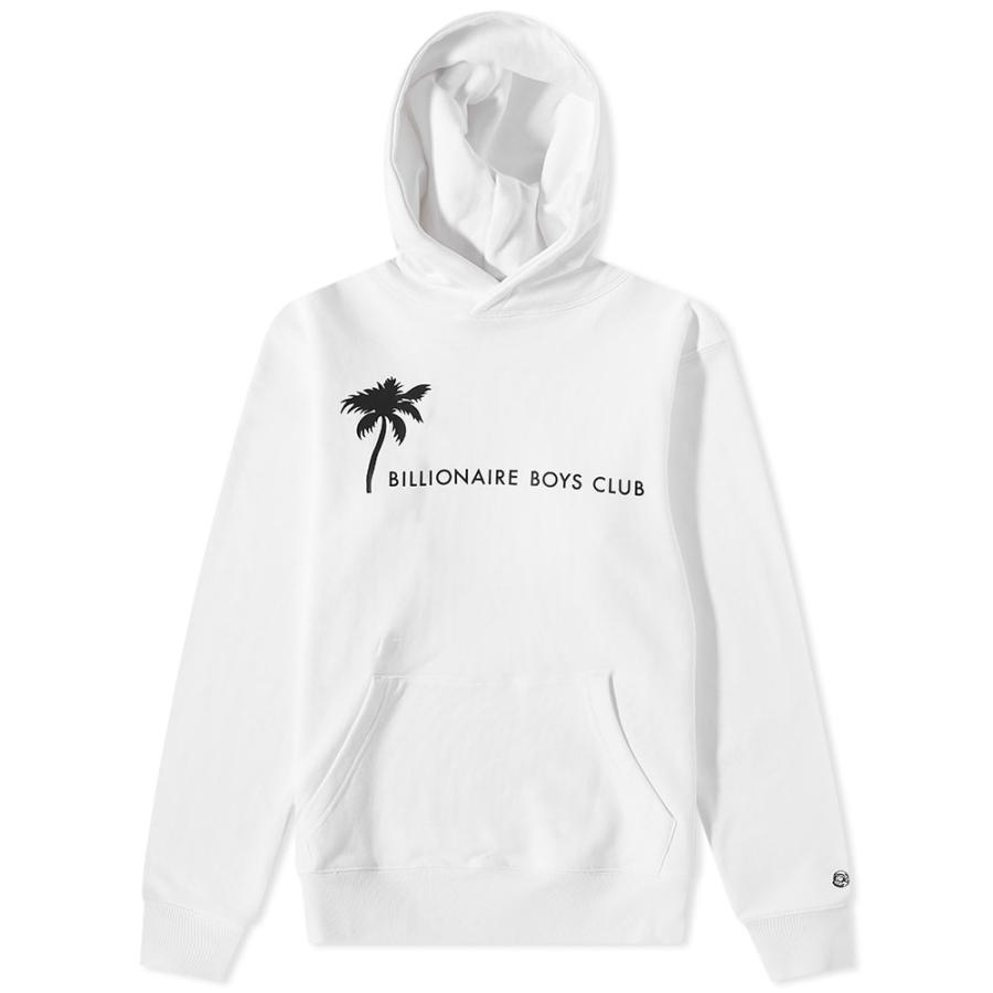 ビリオネアボーイズクラブ Billionaire Boys Club メンズ Hoody パーカー トップス メンズファッション Palm パーカー White Hoody