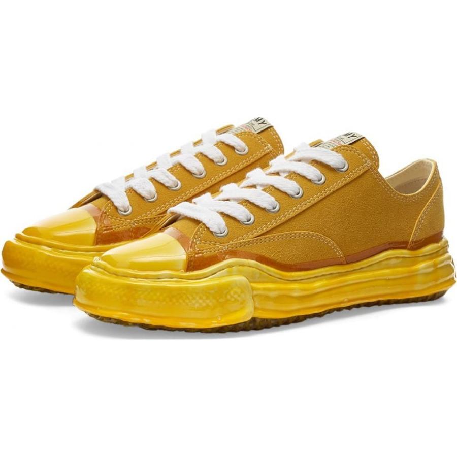 国際ブランド Yellow Sneaker Lowcut Dip Sole Original シューズ 靴 スニーカー メンズ Yasuhiro Mihara Maison ヤスヒロ ミハラ メンズ スニーカー ヤスヒロ ミハラ Yasuhiro Mihara Maison シューズ Meorboston Org