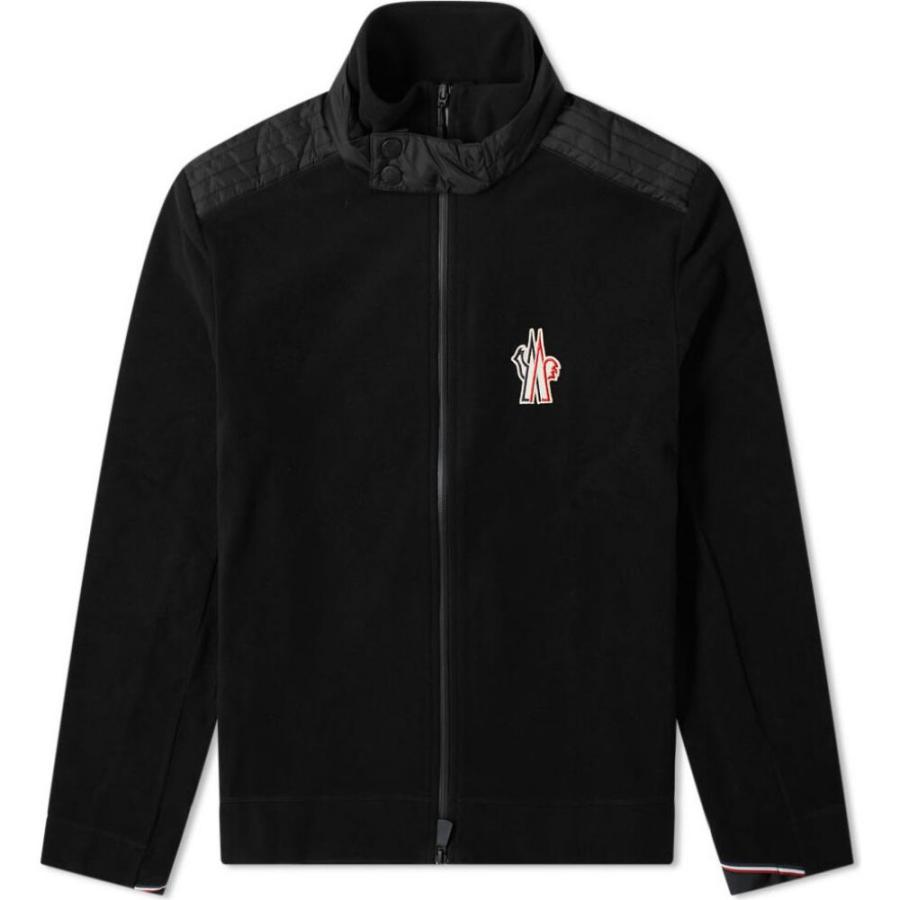 モンクレール Moncler Grenoble メンズ フリース Black トリコロール トップス トップス Tricolour フリースジャケット Zip Fleece Black Sc