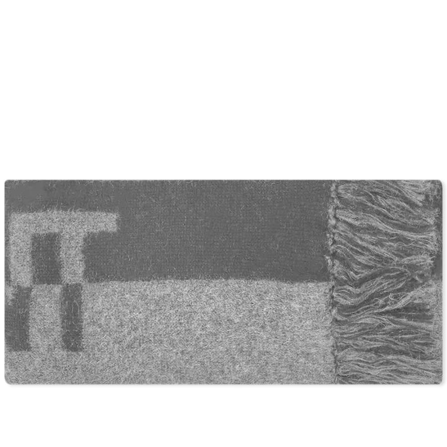 サンローラン Saint Laurent メンズ マフラー スカーフ ストール Logo Scarf Black Dark Grey Sc Ffcb6b78d6 フェルマート Fermart 1号店 通販 Yahoo ショッピング