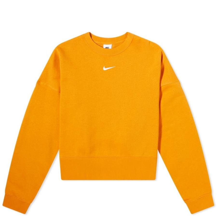 激安正規品 レディース Nike ナイキ トップス レディース スウェット トレーナー ナイキ Nike スウェット トレーナー Curry White Light Sweat Neck Crew Essential トップス トップス Www Fonsti Org