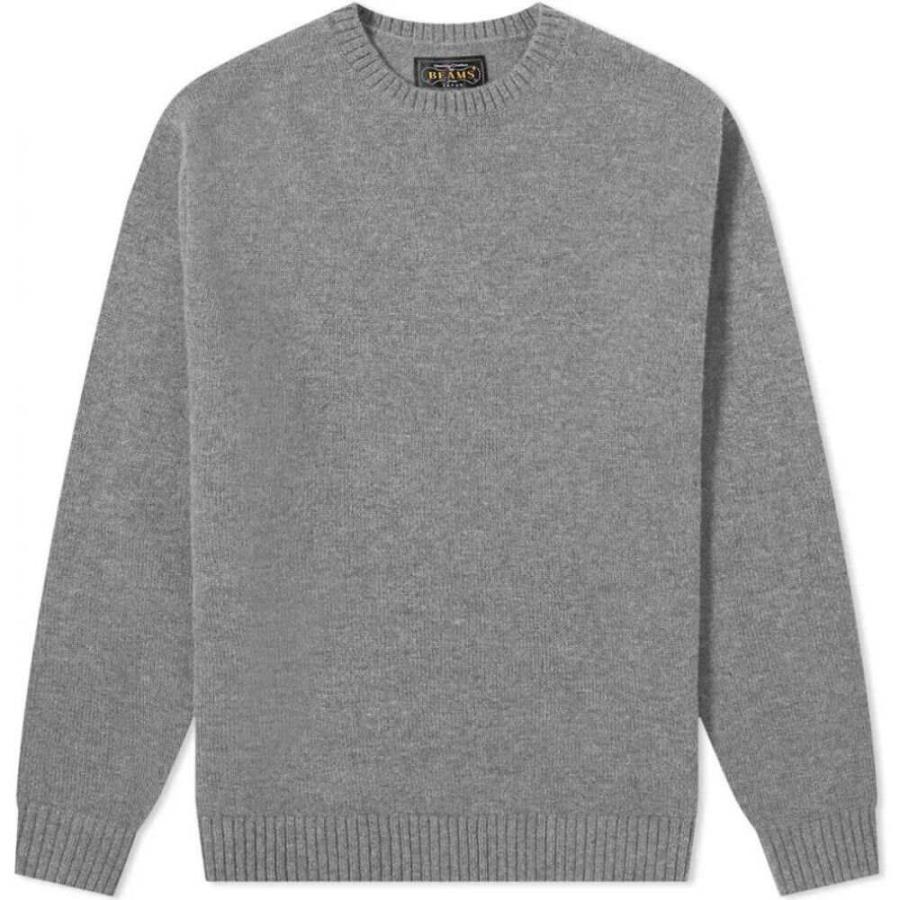 ビームス プラス Beams Plus メンズ ニット セーター トップス 9g Crew Knit Grey Sc Ffd0a968 フェルマート Fermart 1号店 通販 Yahoo ショッピング