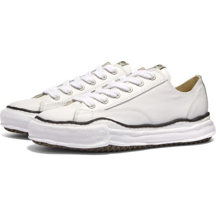 ミハラ ヤスヒロ Maison MIHARA YASUHIRO メンズ スニーカー ローカット シューズ・靴 Original Sole Toe Cap Sneaker Low Leather White