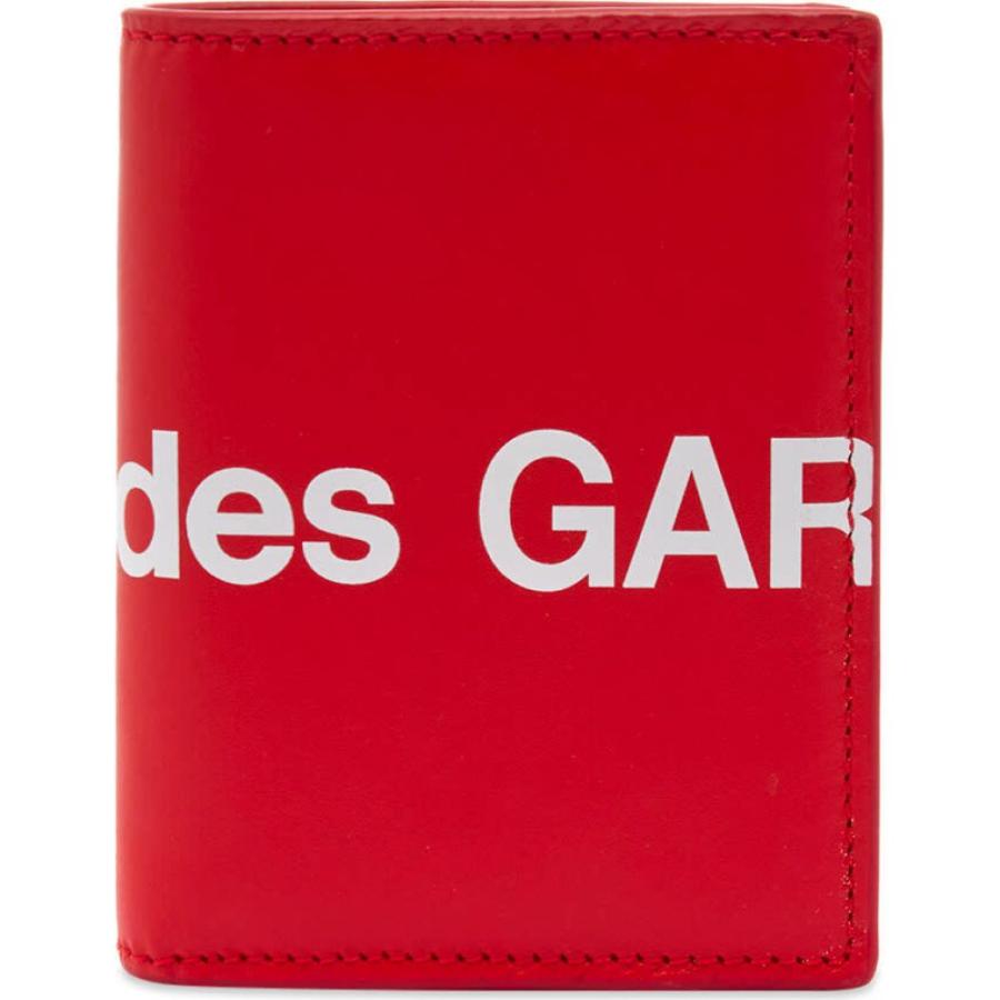 訳あり商品 Huge SA0641HL Garcons des Comme 財布 メンズ Wallet Garcons des Comme コムデギャルソン Logo Red Wallet その他財布