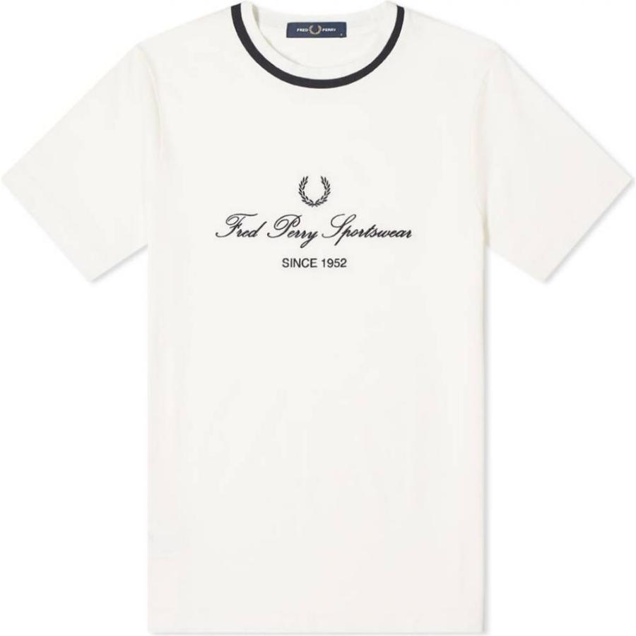 フレッドペリー Fred Perry Authentic メンズ Tシャツ ロゴtシャツ トップス Scroll Embroidered Logo Tee Snow White Sc Ffeafc384a フェルマート Fermart 1号店 通販 Yahoo ショッピング