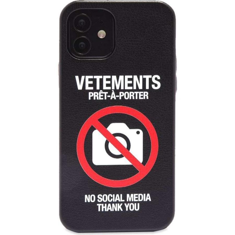ヴェトモン VETEMENTS メンズ iPhoneケース AntiSocial iPhone 12 Pro Case Black Pro  :sc-ffebe3e58b:フェルマート fermart 1号店 - 通販 - Yahoo!ショッピング