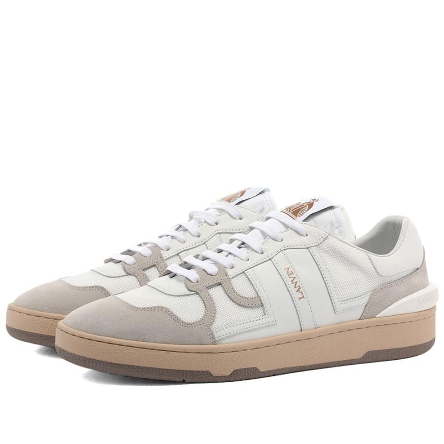 超特価sale開催 Lanvin ランバン シューズ 靴 メンズ スニーカー ランバン Lanvin メンズ White Sneaker Top Low Tennis シューズ 靴 ローカット スニーカー シューズ