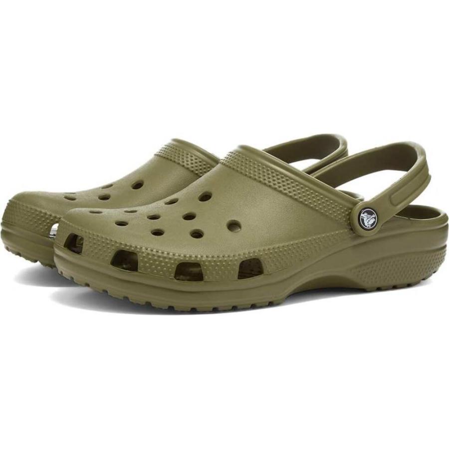 人気ショップが最安値挑戦 クロックス Crocs メンズ クロッグ シューズ 靴 Classic Croc Army Green 最新情報 Www Cepici Ci
