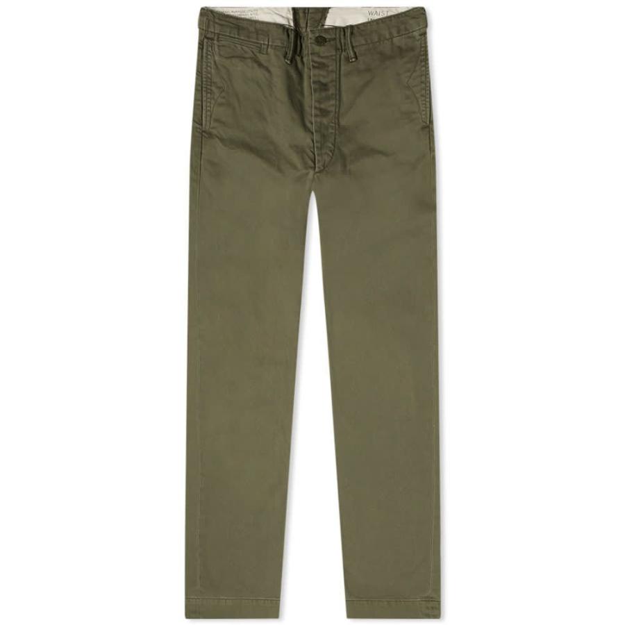 人気ブランドを ダブルアールエル Rrl メンズ ボトムス パンツ Officer Pant Olive 本店は Karunacharitabletrust Org