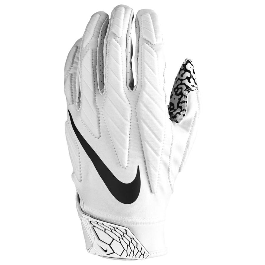 black and white football gloves