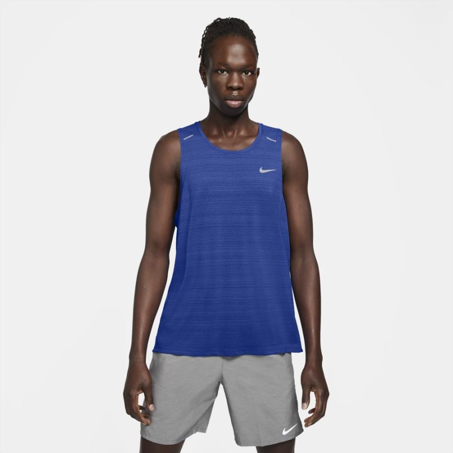 ナイキ Nike メンズ ランニング ウォーキング タンクトップ トップス Dry Miler Tank Game Royal Reflective Silver Ss フェルマート Fermart 1号店 通販 Yahoo ショッピング