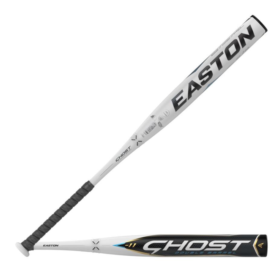 イーストン Easton レディース 野球 ソフトボールグローブ バット Ghost 22 Double Barrel Fastpitch Bat White/Black/Gold
