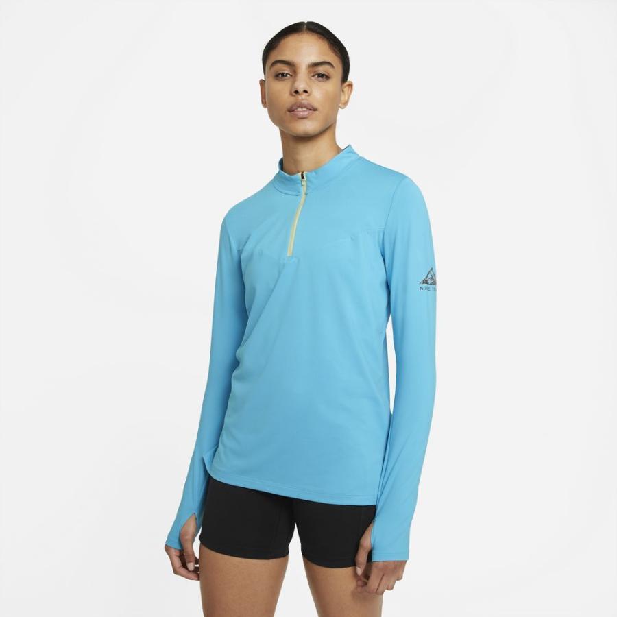 初回限定 Nike ナイキ ランニング ウォーキング レディース トップス ナイキ Nike レディース Pack Silver Trail Blue Reflective Chlorine Top Midlayer トップス ミッドレイヤー ランニング ウォーキング ウエア Meorboston Org