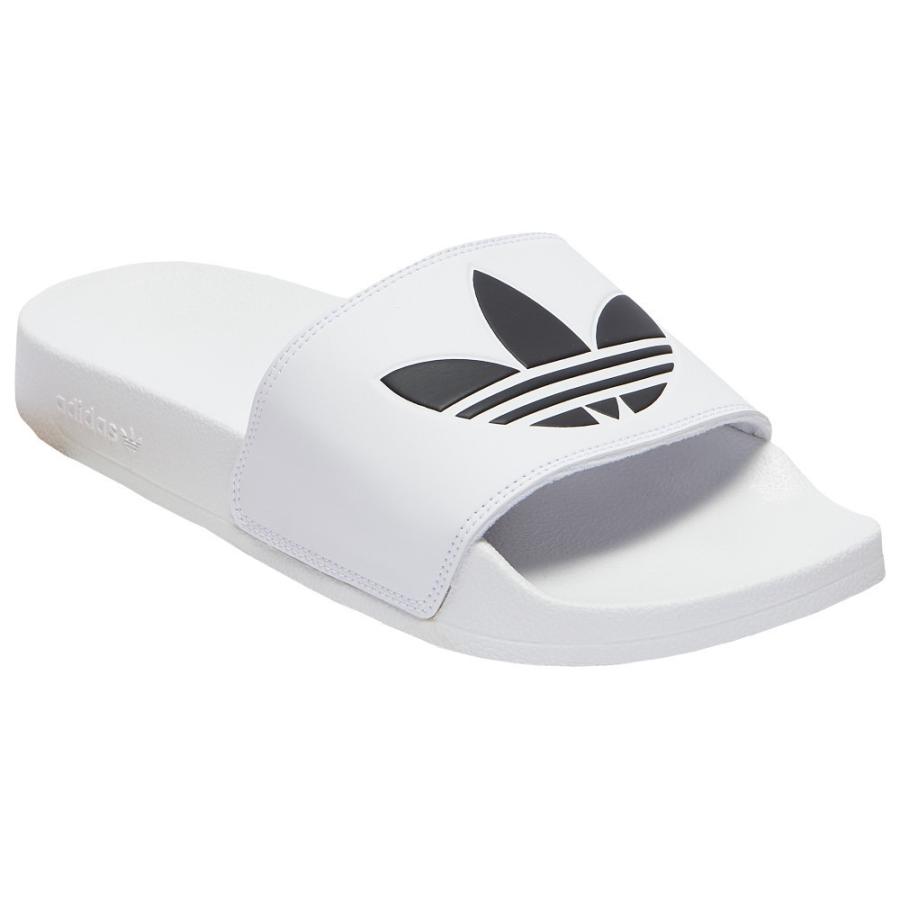 adilette slides white