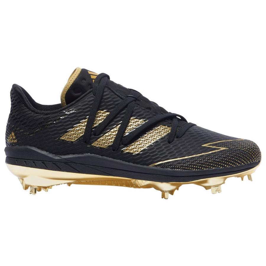 ブランドおしゃれ アディダス Adidas メンズ 野球 シューズ 靴 Adizero Afterburner 7 Core Black Gold Metallic White 超激安 Generaindustrial Cl