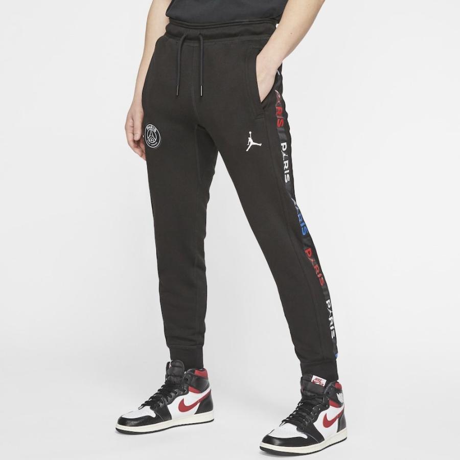 ナイキ ジョーダン Jordan メンズ ボトムス パンツ Paris Fleece Pants Soccer International Clubs Paris Saint Germain Black Hyper Cobalt Www Erhamah Com