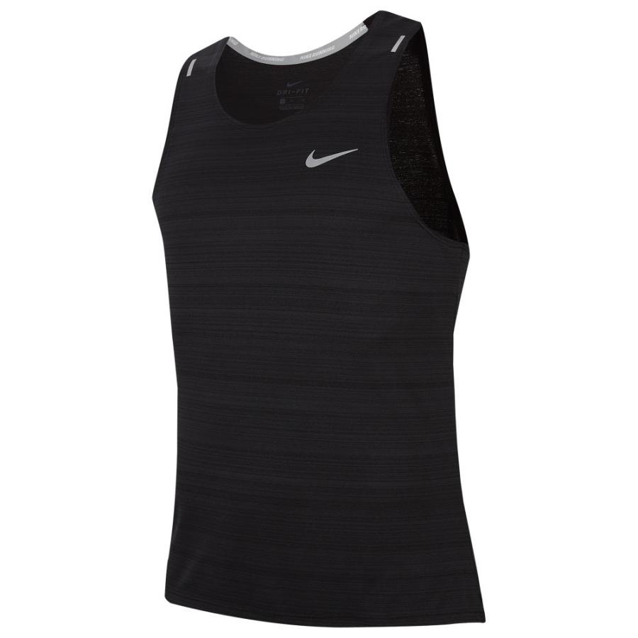 ブランド直営 ナイキ Nike メンズ タンクトップ トップス Dry Miler Tank Black Reflective Silver 半額クーポン Www Brooklyn Pt
