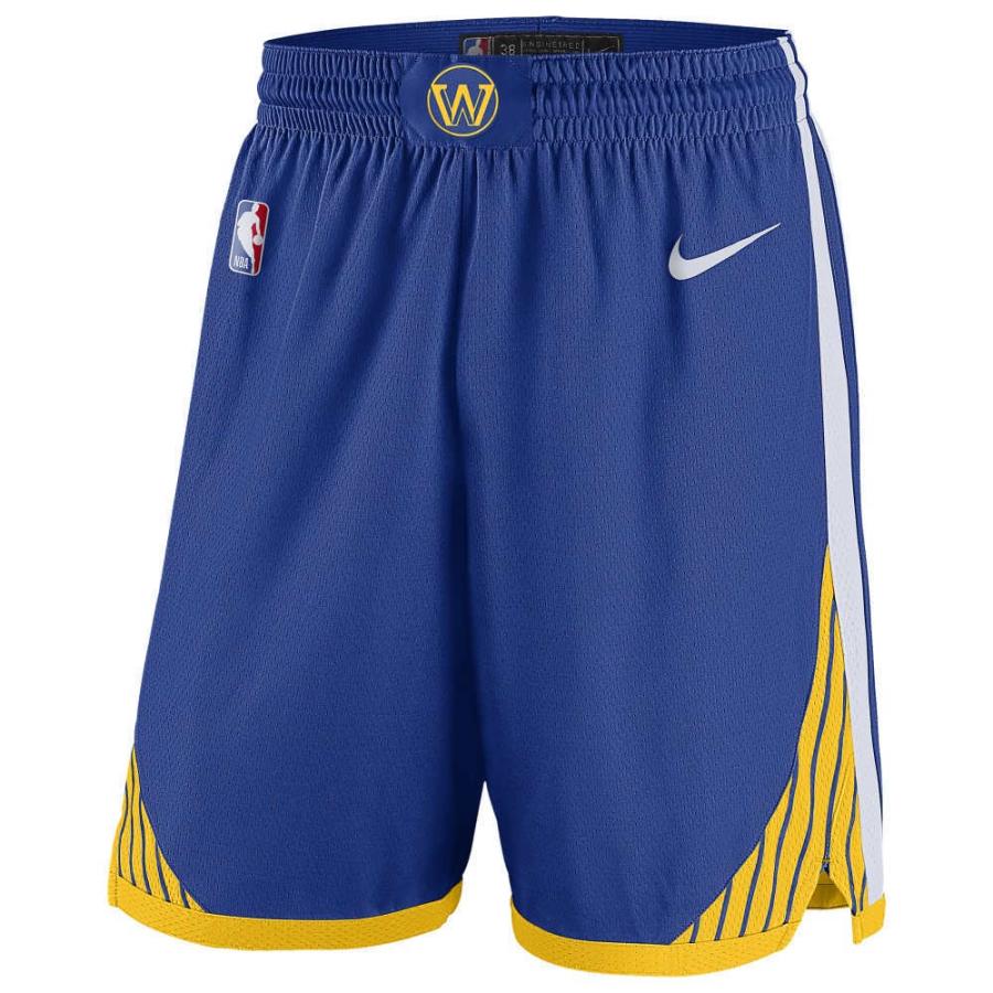 高知インター店 ナイキ Nike メンズ バスケットボール ショートパンツ ボトムス パンツ Nba Swingman Shorts Nba Golden State Warriors Rush Blue White Amarillo Road 最も優遇 Zoetalentsolutions Com