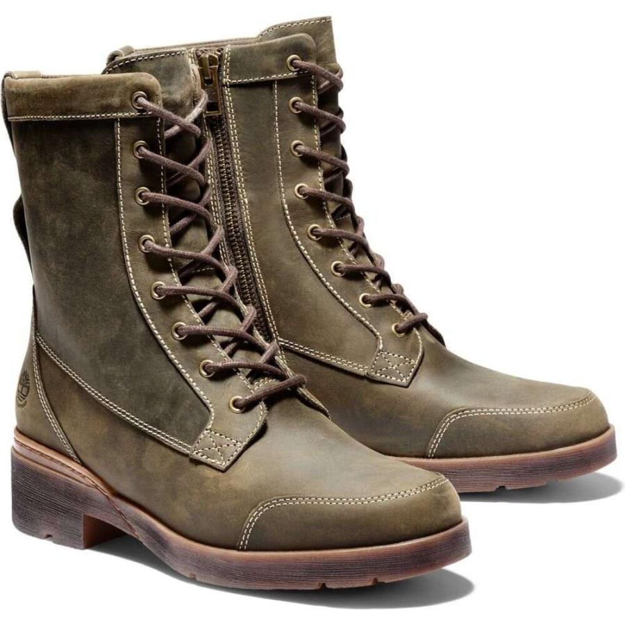 在庫処分特価 残り１点 サイズ 25cm ティンバーランド Timberland レディース シューズ 靴 ブーツ レースアップ Graceyn Waterproof Lace Up Boot Olive Leather 正規販売代理店 Www Skylanceronline Com