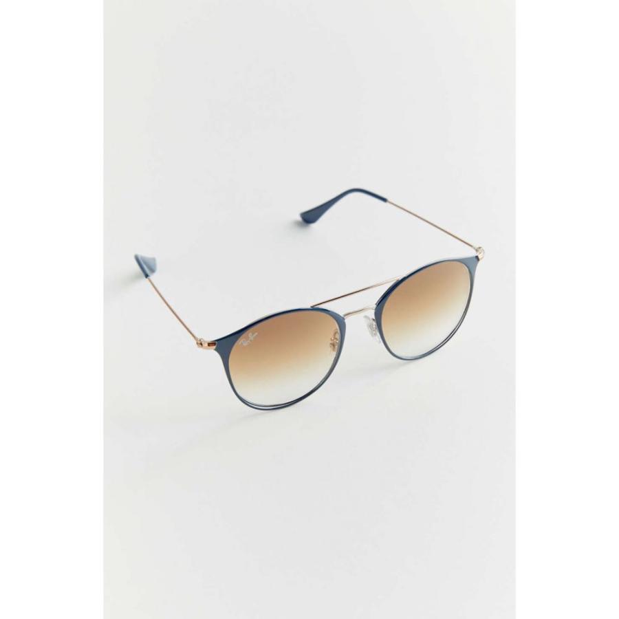 レイバン Ray Ban レディース メガネ サングラス ラウンド 3546 Double Bridge Round Sunglasses Brown Uo Ffbfb フェルマート Fermart 1号店 通販 Yahoo ショッピング