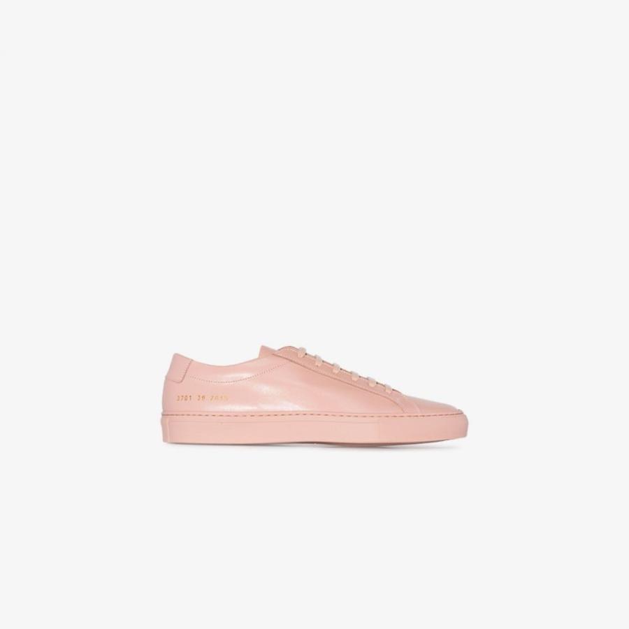 コモン プロジェクト Common Projects レディース スニーカー ローカット シューズ 靴 Pink Achilles Low Top Sneakers Pink Www Clubdeportivojosevalenciano Com