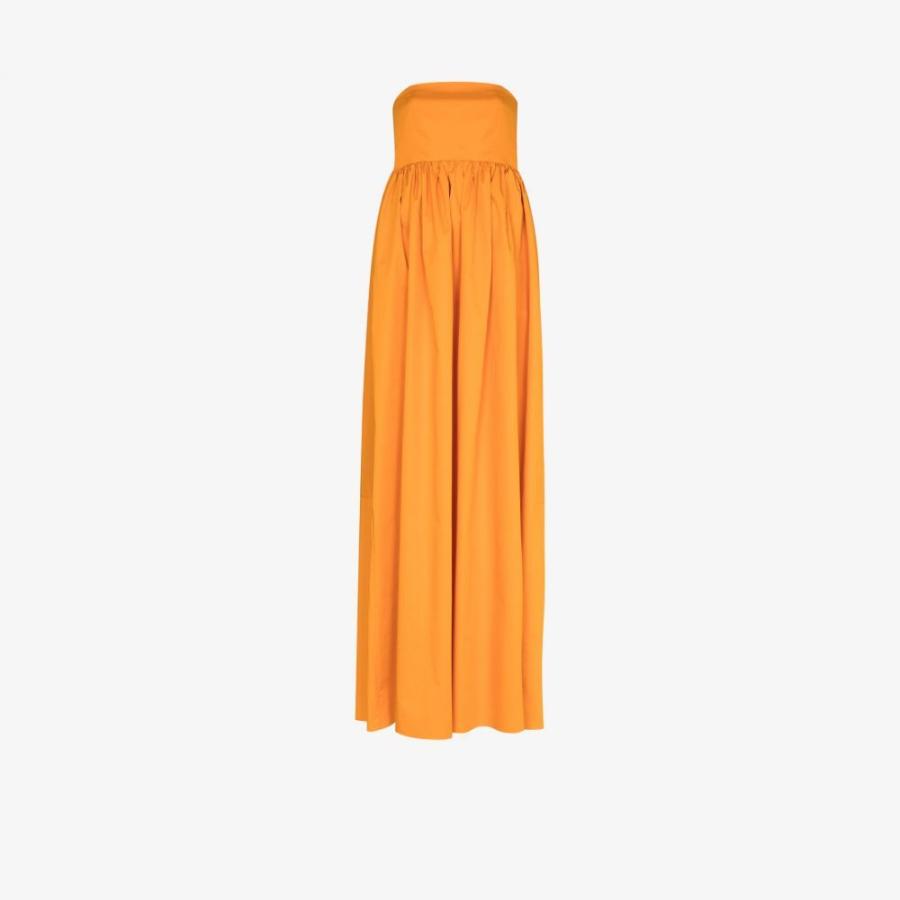 超特価コーナー ティビ Tibi レディース ワンピース バンドゥ マキシ丈 ワンピース ドレス Bandeau Cotton Maxi Dress Orange Yh2 Ff27a03a フェルマート Fermart 1号店 通販 Yahoo ショッピング 売上値引高 Paynow Universalpapershredding Com