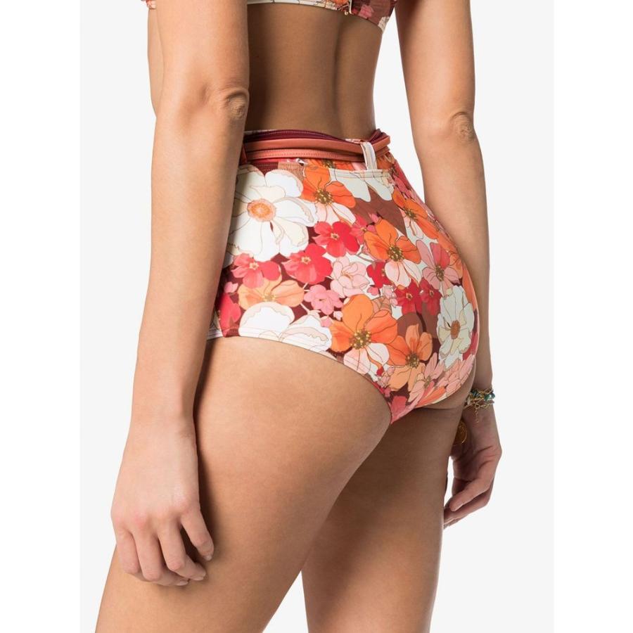 floral high waisted bikini