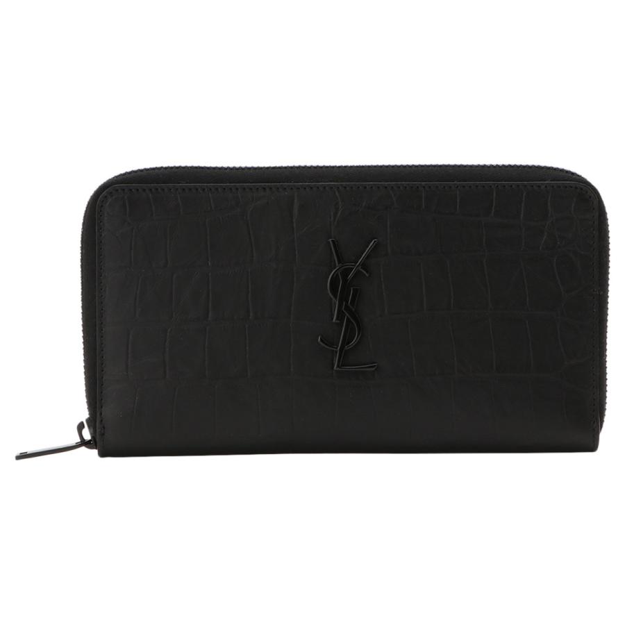 即納 イヴ サンローラン Saint Laurent メンズ 財布 Leather Long Zip Wallet 5299 Black ラウンドファスナー 長財布 ロングウォレット 型押し モノグラム Zf171 5299 Bk フェルマート Fermart 1号店 通販 Yahoo ショッピング
