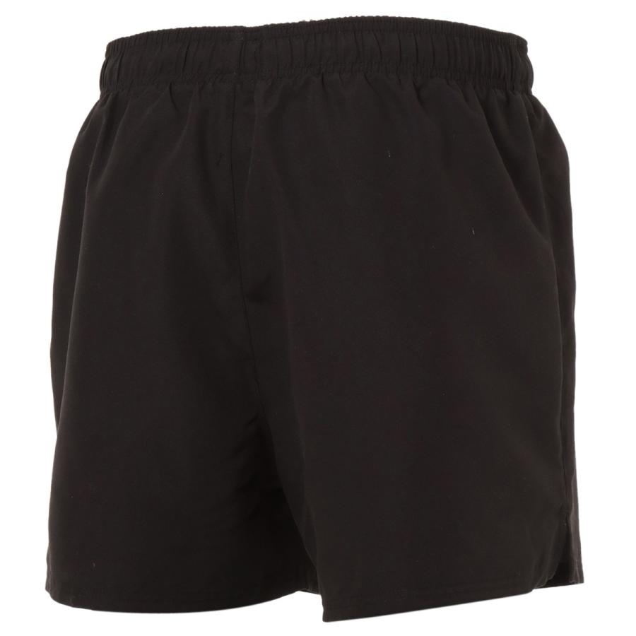 nike swim super short swim shorts in black