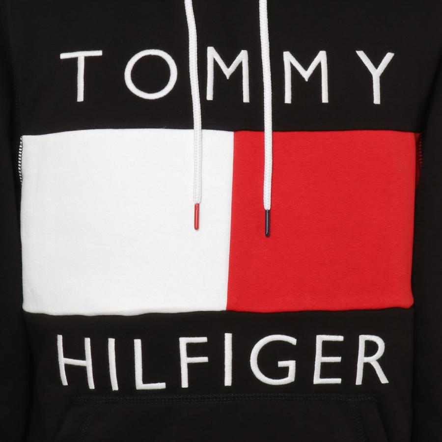 【即納】トミー ヒルフィガー Tommy Hilfiger メンズ パーカー トップス QUINN HOODIE 78J1753 Black